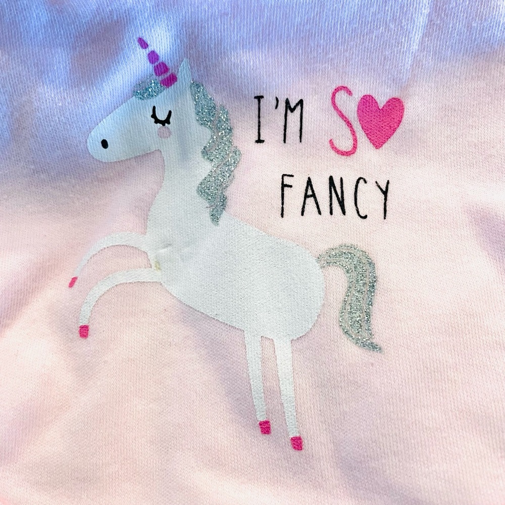 Brand new 4-piece matching unicorn outfit! - Picture 6 of 6